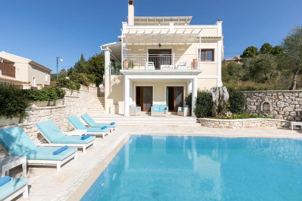 Kassiopi View Villas-Corfu-Villa Eleni,4 Bedrooms,Large Private Pool,Prime Location Exterior foto