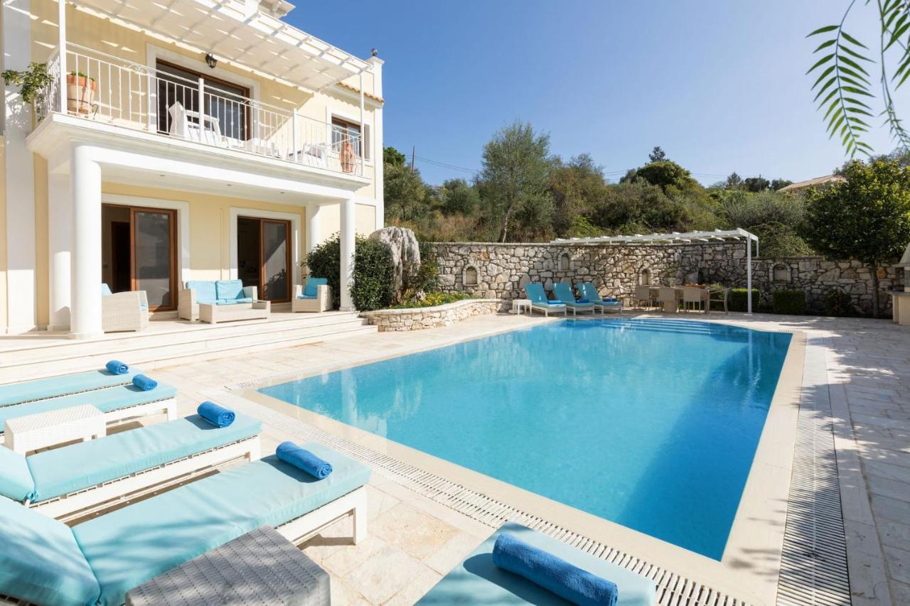 Kassiopi View Villas-Corfu-Villa Eleni,4 Bedrooms,Large Private Pool,Prime Location Exterior foto